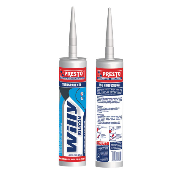 Silicón Willy Transparente